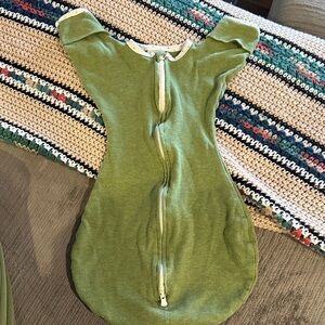 Swaddle Designs Green Transitional Swaddle Sack